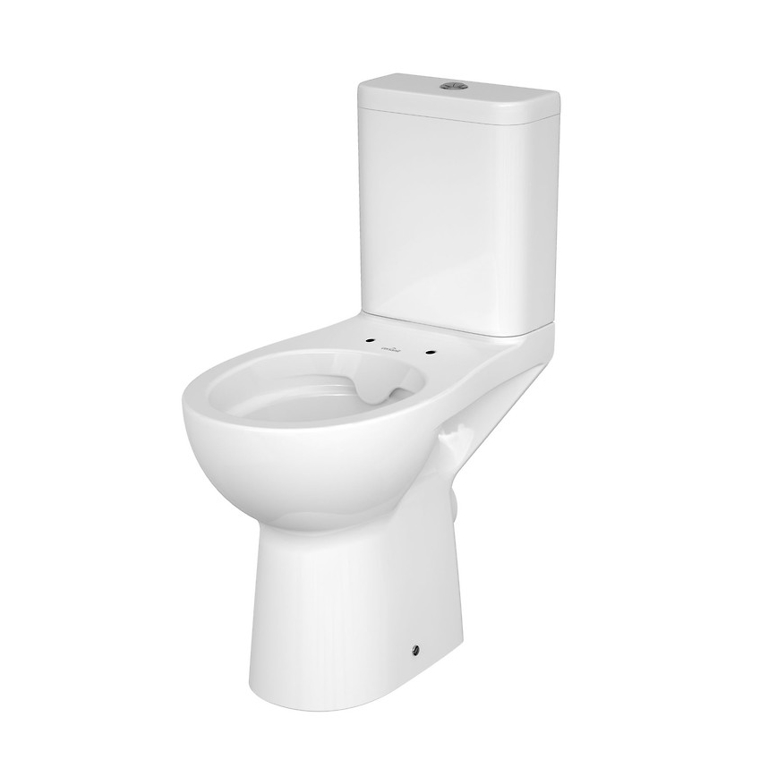 Cersanit K11-0221 - Προσβάσιμη επιδαπέδια λεκάνη WC ETIUDA κεραμική/λευκή