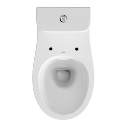 Cersanit K11-0221 - Προσβάσιμη επιδαπέδια λεκάνη WC ETIUDA κεραμική/λευκή