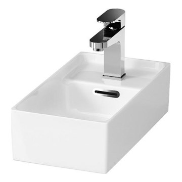Cersanit K114-004 - Νιπτήρας για πάγκο CREA 22x40 εκ. κεραμικός/γυαλιστερό λευκό