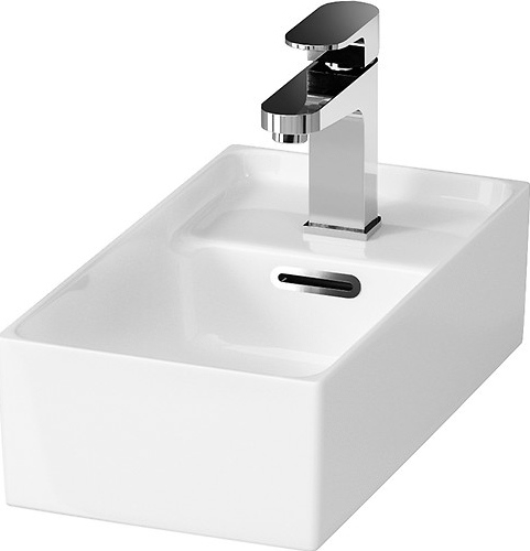 Cersanit K114-004 - Νιπτήρας μπάνιου CREA 22x40 cm κεραμικός/γυαλιστερό λευκό