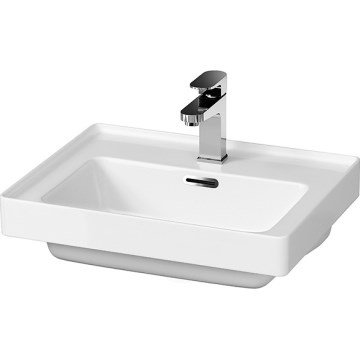 Cersanit K114-005 - Ένθετος νιπήρας μπάνιου CREA 40x50,5 cm κεραμικός/γυαλιστερό λευκό