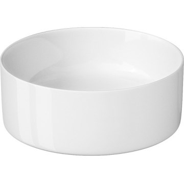 Cersanit K114-020 - Νιπτήρας μπάνιου CREA διάμετρος 38 cm κεραμικός/γυαλιστερό λευκό