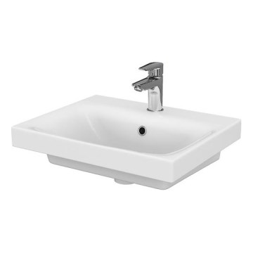 Cersanit K116-009 - Εντοιχιζόμενος νιπτήρας MODUO 40x50 cm, από κεραμικό, σε γυαλιστερό λευκό