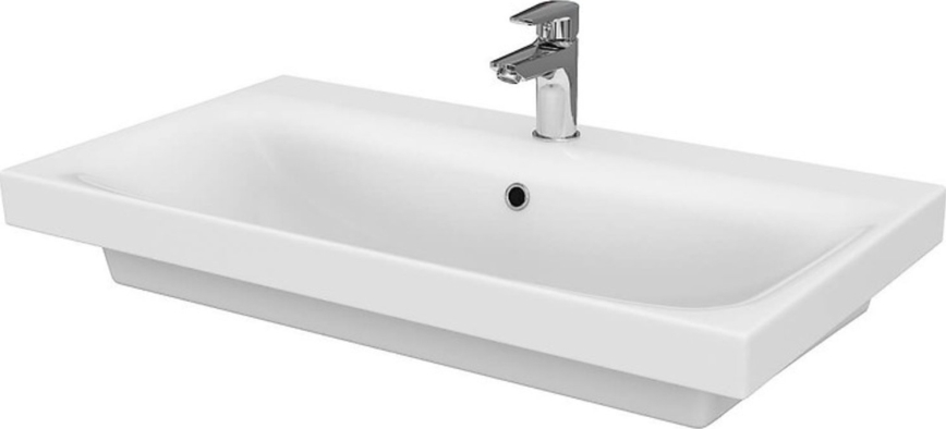 Cersanit K116-013-ECO - Εντοιχισμένος νιπτήρας MODUO 45x80 cm κεραμικός/γυαλιστερό λευκό