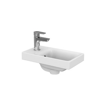 Cersanit K116-016 - Εντοιχιζόμενος νιπτήρας MODUO 22x40 εκ. κεραμικός σε γυαλιστερό λευκό