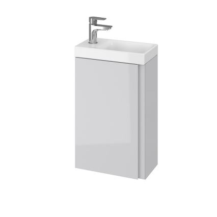 Cersanit K116-016 - Εντοιχιζόμενος νιπτήρας MODUO 22x40 εκ. κεραμικός σε γυαλιστερό λευκό