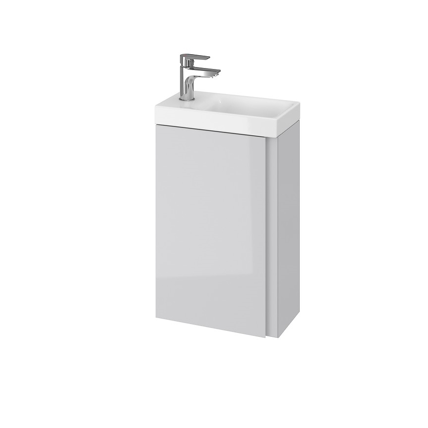 Cersanit K116-016 - Εντοιχιζόμενος νιπτήρας MODUO 22x40 εκ. κεραμικός σε γυαλιστερό λευκό