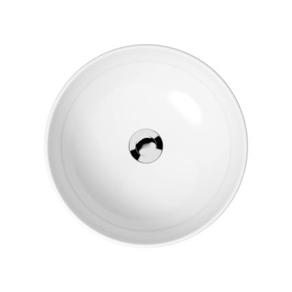 Cersanit K116-048-ECO - Επιτραπέζιος νιπτήρας MODUO Ø 40 εκ. κεραμικός/γυαλιστερό λευκό