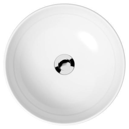 Cersanit K116-048 - Εντοιχιζόμενο νιπτήρας MODUO διάμετρος 40 εκ. κεραμικό/γυαλιστερό λευκό