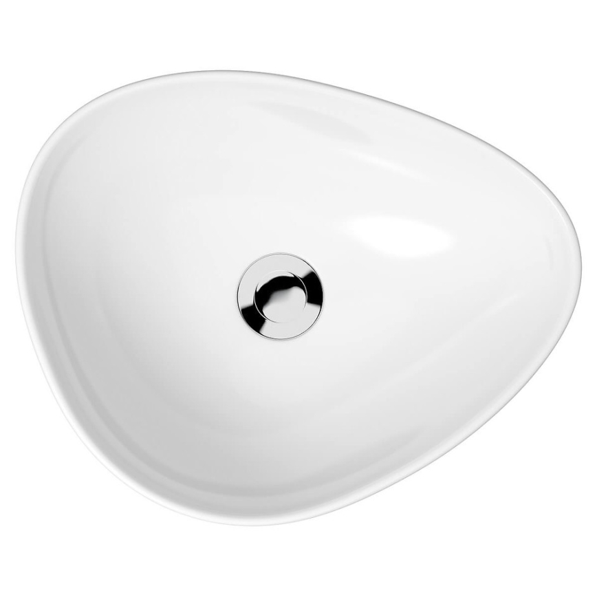 Cersanit K116-051 - Νιπτήρας μπάνιου MODUO 35,5x44 cm κεραμικός/γυαλιστερό λευκό