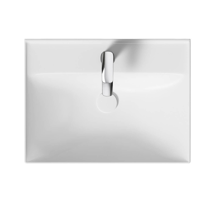 Cersanit K120-009 - Εντοιχιζόμενος νιπτήρας LARGA 45,5x60,5 cm κεραμικός/γυαλιστερό λευκό