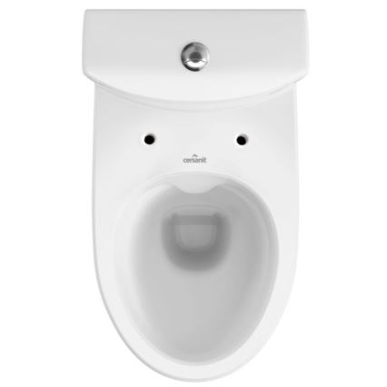 Cersanit K27-062 - Επιδαπέδια λεκάνη PARVA κεραμική/λευκή