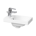Cersanit K32-001-BOX - Νιπτήρας για πάγκο/επιτοίχια τοποθέτηση COMO 22x40 cm, κεραμικός, γυαλιστερό λευκό