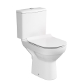 Cersanit K35-037 - Επιδαπέδιο WC με κάθισμα CITY κεραμικό/λευκό