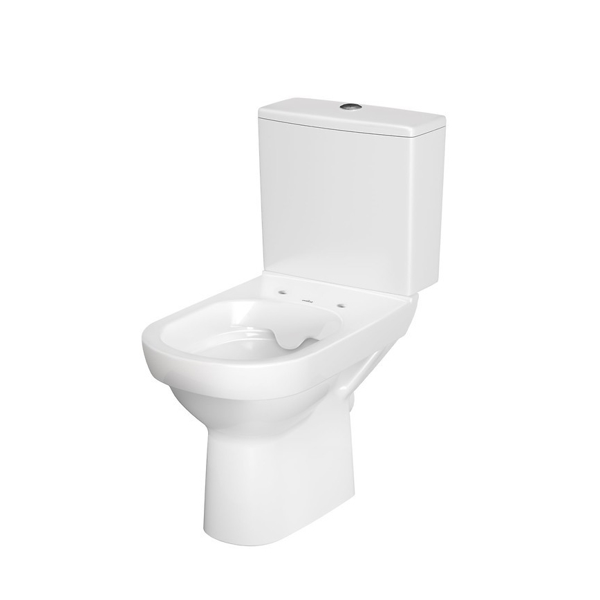 Cersanit K35-037 - Επιδαπέδιο WC με κάθισμα CITY κεραμικό/λευκό