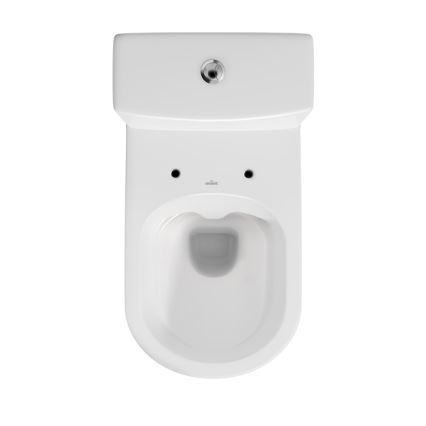 Cersanit K35-037 - Επιδαπέδιο WC με κάθισμα CITY κεραμικό/λευκό