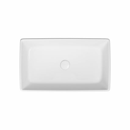 Cersanit K35-047-ECO - Επιτραπέζιος νιπτήρας CITY 36x60 cm κεραμικός/γυαλιστερό λευκό