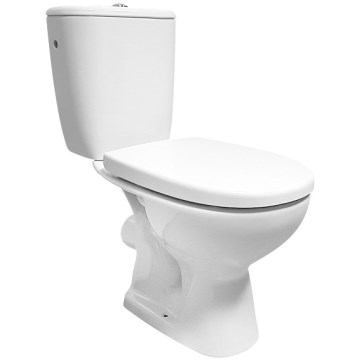Cersanit K667-052 - Λεκάνη δαπέδου κομπλέ με κάπάκι ARTECO κεραμικός/λευκό