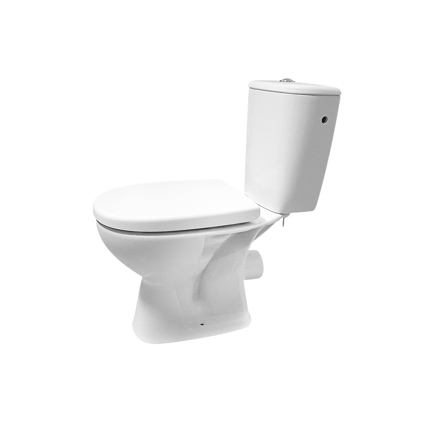 Cersanit K667-052 - Λεκάνη δαπέδου κομπλέ με κάπάκι ARTECO κεραμικός/λευκό