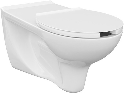 Cersanit K670-002 - Ανεμπόδιστο κρεμαστό WC ETIUDA κεραμικό/λευκό