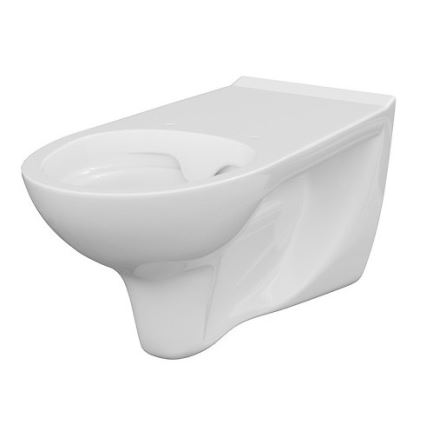 Cersanit K670-002 - Ανεμπόδιστο κρεμαστό WC ETIUDA κεραμικό/λευκό