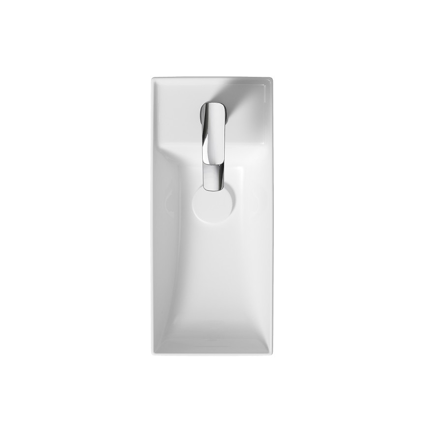 Cersanit K677-005 - Εντοιχιζόμενο νιπτήρα LARGA 22x50 εκ. κεραμικό/γυαλιστερό λευκό