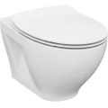 Cersanit K701-147 - Κρεμαστή λεκάνη WC με κάθισμα SAVIO, κεραμική/λευκή