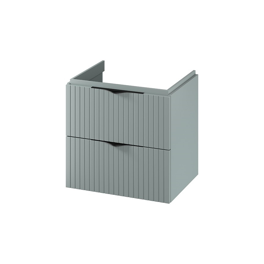 Cersanit S1015-015 - Κρεμαστό ντουλάπι μπάνιου κάτω από τον νιπτήρα TIRSO 60x45 cm, σε απόχρωση μέντας