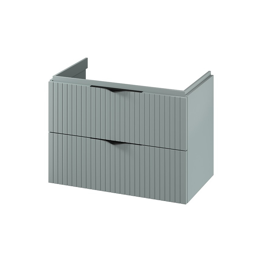 Cersanit S1017-001 - Κρεμαστό ντουλάπι μπάνιου για κάτω από τον νιπτήρα TIRSO 80x45 cm σε απόχρωση μέντας