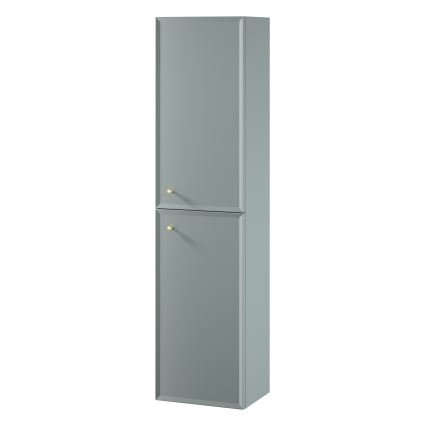 Cersanit S1021-012 - Επιτοίχιο ντουλάπι μπάνιου MILLE 40x160x30 cm σε απόχρωση μέντας