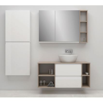 Cersanit S590-030 - Καθρέφτης μπάνιου MEDDIE 80x40 εκ.