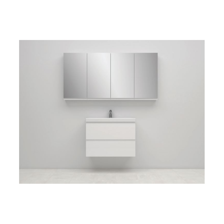 Cersanit S590-030 - Καθρέφτης μπάνιου MEDDIE 80x40 εκ.