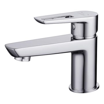 Cersanit S951-045 - Μπαταρία νιπτήρος MILLE 13,4 cm γυαλιστερό χρώμιο + βαλβίδα