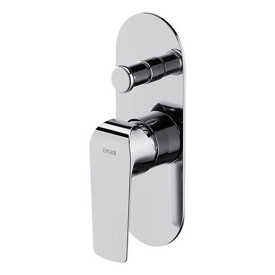 Cersanit S951-345 - Μπαταρία ντους εντοιχισμού CITY γυαλιστερό χρώμιο