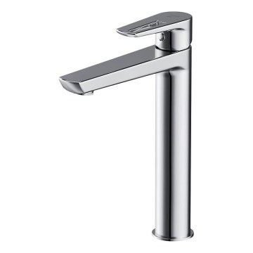 Cersanit S951-354 - Μπαταρία νιπτήρος MILLE 27 cm γυαλιστερό χρώμιο + βαλβίδα