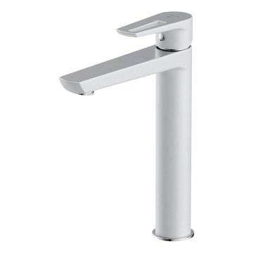 Cersanit S951-355 - Μπαταρία νιπτήρος MILLE 27 cm λευκό + βαλβίδα