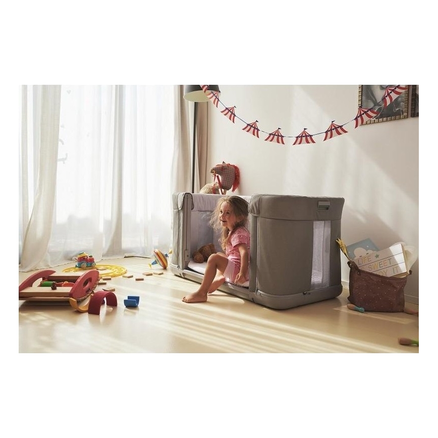 Chicco - Λίκνο - Κούνια μωρού 3σε1 3v1 NEXT2ME FOREVER ανοιχτό γκρι