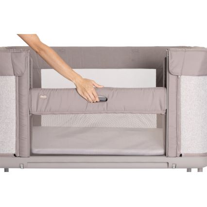 Chicco - Λίκνο - Κούνια μωρού 3σε1 NEXT2ME FOREVER γκρι