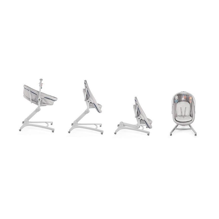 Chicco - Λίκνο - Κούνια μωρού 4σε1 BABY HUG Aquareelle τουρκουάζ