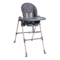 Chicco - Καρεκλάκι φαγητού Polly Essential - γκρι