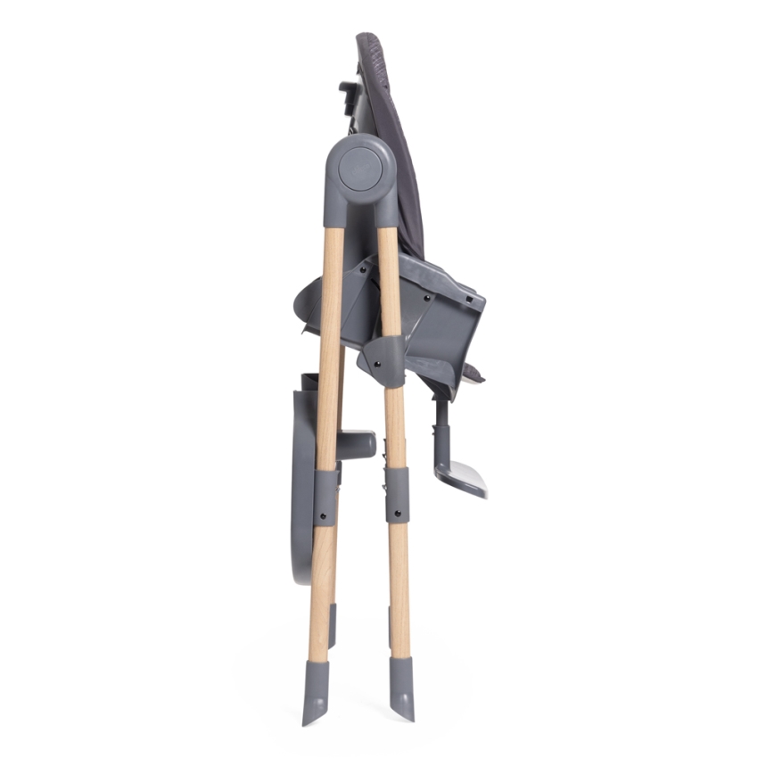 Chicco - Καρεκλάκι φαγητού Polly Essential - γκρι