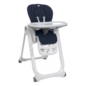 Chicco - Καρεκλάκι φαγητού Polly Magic Relax σκούρο μπλε