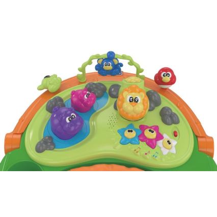 Chicco - Στράτα για μωρά WALKY TALKY 2xAA πράσινο