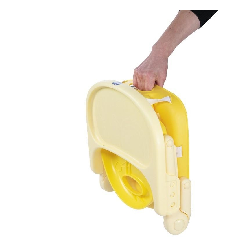 Chicco - Παιδικό φορητό κάθισμα για καρέκλα POCKET SNACK κίτρινο