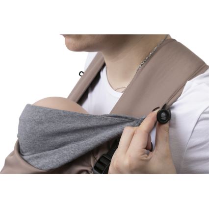 Chicco - Παιδικό μάρσιπο SKIN FIT καφέ