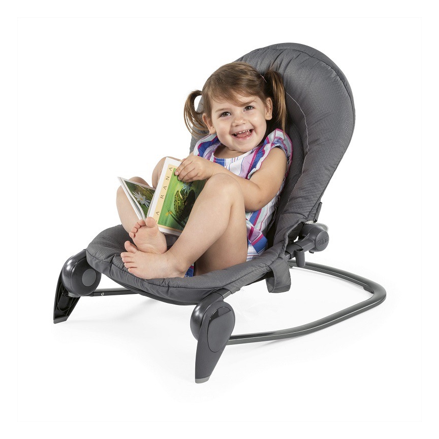 Chicco - Ρηλάξ Πολυθρονάκι HOOPLA σκούρο γκρι