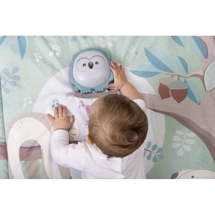 Chicco - Γυμναστήριο δραστηριοτήτων 2σε1 3xAAA κουκουβάγια