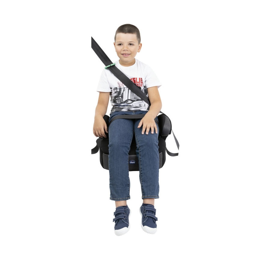 Chicco - Κάθισμα αυτοκινήτου booster QUASAR FIX i-Size (126-150 cm) μαύρο/γκρι