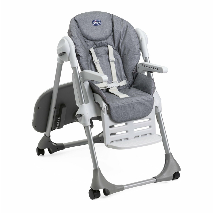 Chicco - Καρεκλάκι φαγητού Polly Easy γκρι