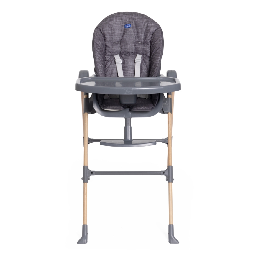 Chicco - Καρεκλάκι φαγητού Polly Essential - γκρι